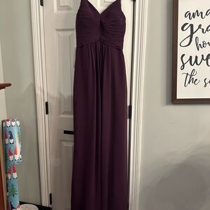 Azazie bridesmaid purple (grape) dress size A2